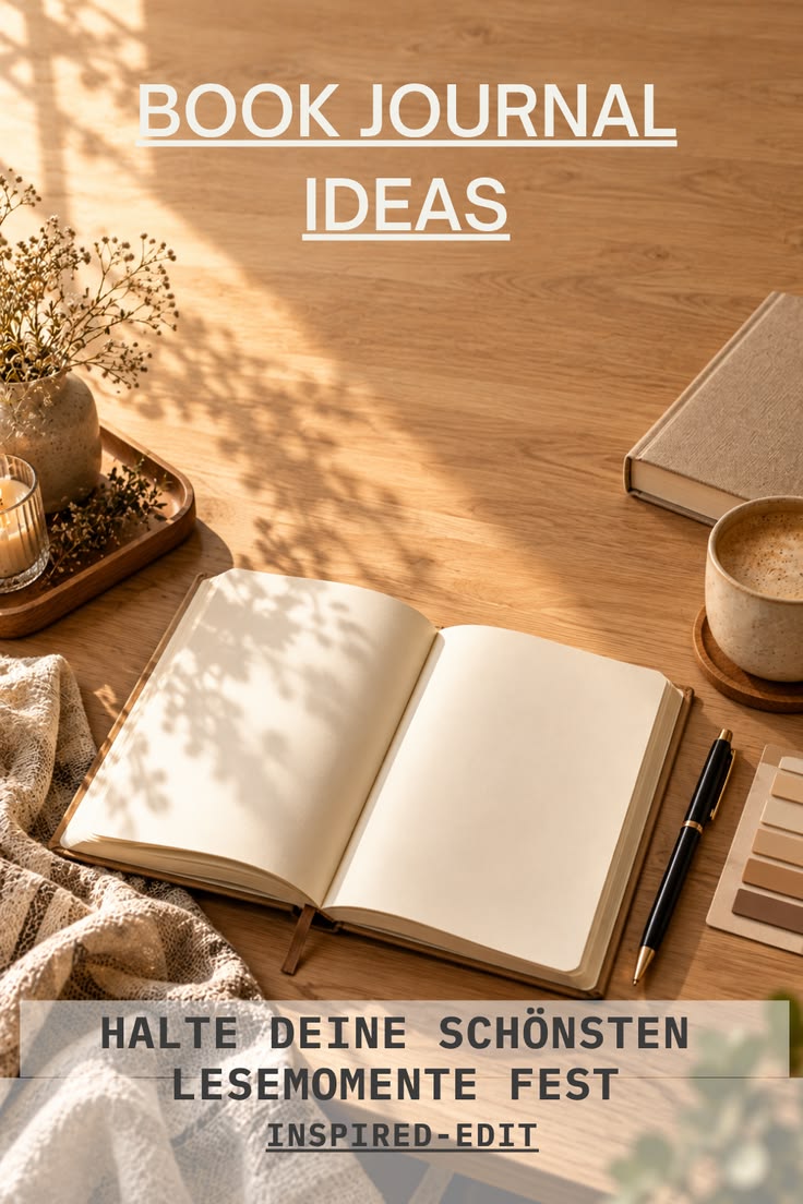 Book Journal Ideen – ein persönliches Lesetagebuch gestalten